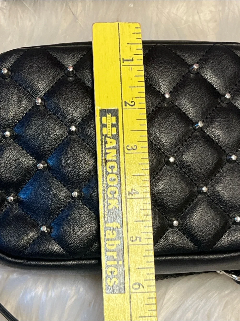 Rebecca Minkoff NWT black Quilted Studded Crossbody Bag